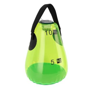 Imagem de RiToEasysports Kettlebell de água Portátil, Capacidade de 10kg, Bolsa de Peso de água Em Pvc Com Bomba de Ar para Casa, Academia, Viagem, Treino, Verde
