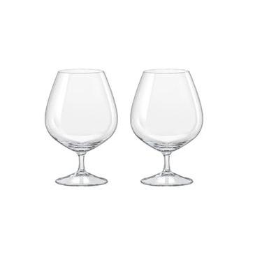 Imagem de Taça De Conhaque Cristal 600Ml 2 Peças - Strauss