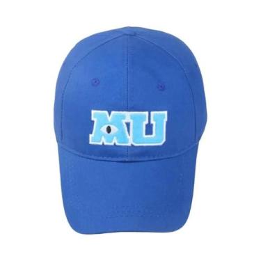 Imagem de Boné Snapback Unissex Pixar Monster University Em Algodão Com Bordado,