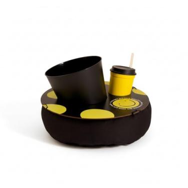 Imagem de Almofada Porta Pipoca Individual Redonda – Diversão e Conforto Garantidos