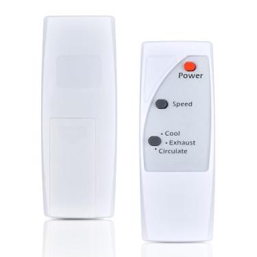 Imagem de WDZP Novo controle remoto de substituição adequado para ventilador de exaustor de janela de banheiro e cozinha