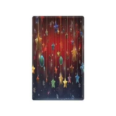 Imagem de Wassud Placa de cobertura de interruptor de luz para decoração de Natal, capas de tomada de interruptor único, placa de parede, decoração de casa, sala de estar, quarto, decoração