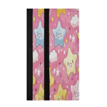 Imagem de STAYTOP 2 peças de capas de maçaneta de geladeira Lovely Stars, capas de maçaneta para geladeira e forno de micro-ondas, mantenha seu aparelho de cozinha limpo de gotejamentos, óleo