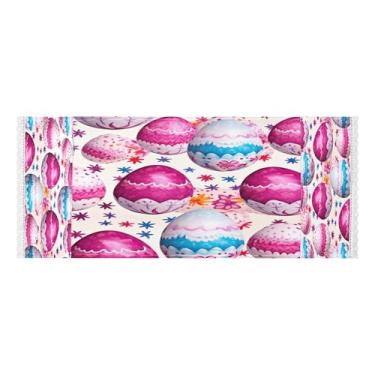 Imagem de Wassud Capas coloridas para lavadora e secadora de ovos, protetor de lavadora com sacos de armazenamento, capa de geladeira à prova de poeira com bolsos para lavanderia doméstica, cozinha, 120 x 55 cm