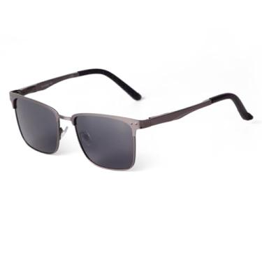 Imagem de HCHES Óculos de Sol Masculino UV400 Polarizados Moda Feminina para Dirigir (2)