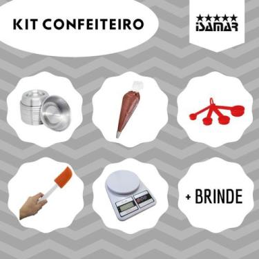 Imagem de Balança Digital + Forma Ballerine + Espátula + Brinde - Isamar, Digita