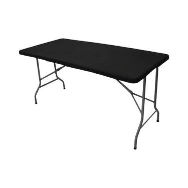 Imagem de Toalha De Mesa Retangular Universal De Poliéster Elástico Para Festas 