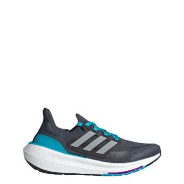 Imagem de adidas Tênis de corrida feminino Ultraboost Light, Onix arrojado/prata metálico/preto central, 38