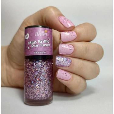 Imagem de Esmalte Glitter Festeja Bella Brazil 9ml