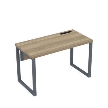 Imagem de Mesa Plataforma Unica 120x60 Pe40 Noce Naturalle-grafito