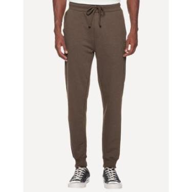 Imagem de Calça John John Moletom Masculina Embossed Marrom-Masculino