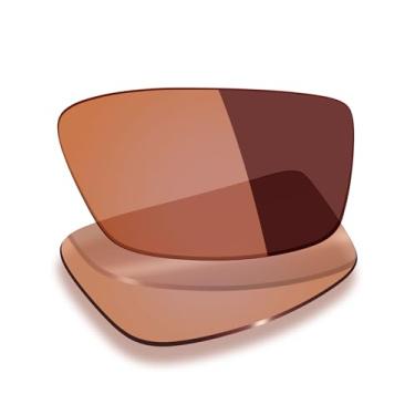 Imagem de Mryok Lentes de reposição UV400 para óculos Oakley Airdrop OX8046 57 mm, HD Polarized, proteção UV, resistente a impactos e ajuste perfeito - laranja fotocrômico