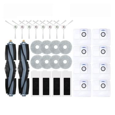 Imagem de Compatible With Ecovacs Deebot T20 OMNI/T20/T20e/T20 Pro Accessories Main Side Brush Mop Cloth HEPA Filter Dust Bag Replacement Spare Parts(30pcs)
