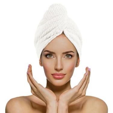 Imagem de Touca de Cabelo Básica Power Sec - Laço Home - Laco Home, Branco