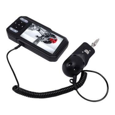 Imagem de Fafeicy Microscópio de Fibra óptica, Ampliação de 400X, Tela LED HD de 4,5 Polegadas Com Gravação de Vídeo Em Tempo Real para Inspeção Facial de Extremidade de Fibra