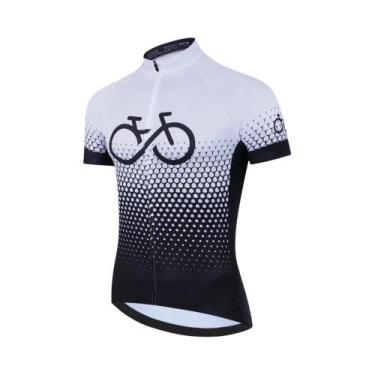 Imagem de Conjunto De Camiseta De Ciclismo Masculina Para O Verão, Roupas De Tre