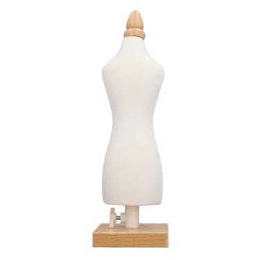 Imagem de Cryfokt 12.2 Polegada Boneca Vestido Forma Roupas Requintadas Costura Manequim Expositor Ideal para Fazer Padrão Uso Doméstico (Tipo 1)