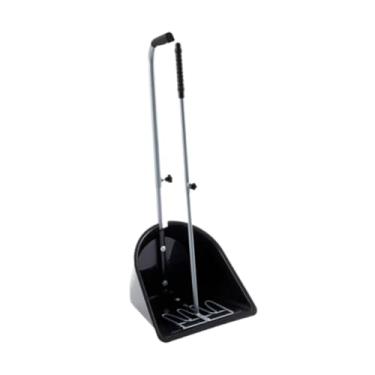 Imagem de SiaBiced Ancinho para Esterco E Pá de Lixo com Altura Ajustável, Ergonômico E para Limpeza de Dejetos de Animais de Estimação.