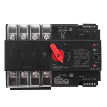 Imagem de Cryfokt Interruptor de Comutação de Energia Dupla 4P Com Função de Fonte de Alimentação Contínua para Uso Em Fábrica/fazenda Montagem Em Trilho Din de 35 Mm