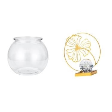 Imagem de Whtkoph Estátua Transparente, Figura de Ferro, Ornamento Decorativo para Casa, Aquário, Vaso, Mesa, Quarto, Escrivaninha, Sala de Estar, Decoração.