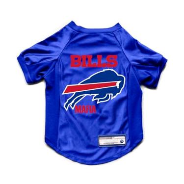 Imagem de Littlearth Buffalo Bills NFL Camiseta elástica para cães grandes