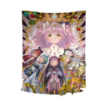 Imagem de Tapeçaria Boêmia Mandala Puella Magi Madoka Magica Decoração De Parede