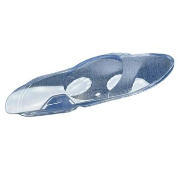 Imagem de Compatível com jaguar xf xfl 2008 2009 2010 2011 acessórios de automóvel abajur lente do farol dianteiro do carro lente capa luzes escudo(Left)