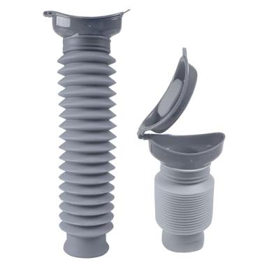 Imagem de Garrafas de urina para homens, garrafa de urina dobrável de 750 ml, mictório portátil para mulheres, vaso sanitário de bolso à prova de derramamento de emergência para carro, urinóis de viagem, penico