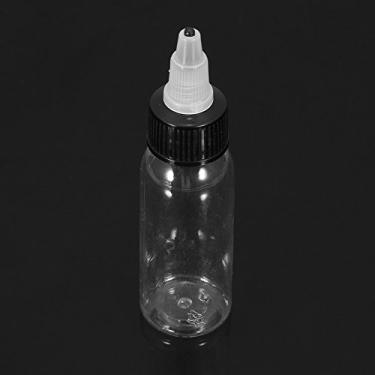 Imagem de Yinhing Garrafas Vazias de Tinta de Tatuagem de Plástico 30ml Tampa Giratória Transparente para Salões de Tatuagem e Uso Doméstico Durável Fácil de Usar Com Controle Preciso 5 Unidades 10 (20 peças