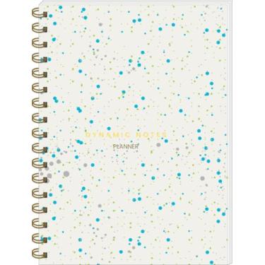 Imagem de Planner Permanente 80 Folhas - Tamanho Colegial 18,3x24,9cm Planejamento Agenda Não datada Dynamic