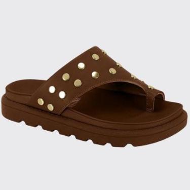 Imagem de Sandália Feminina Papete Slide Dedal Bottons Ouro Vizzano 6510.117.7286-Feminino