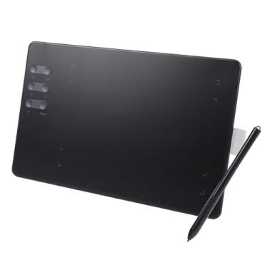 Imagem de Asixxsix Tablet de Desenho Gráfico, Tablet Gráfico Digital de 4,49 X 6,81 Polegadas Com Caneta Sem Bateria, 16384 Níveis de Pressão, 6 Teclas de Atalho, 5 Pontas de Caneta e Adaptador OTG (P3)