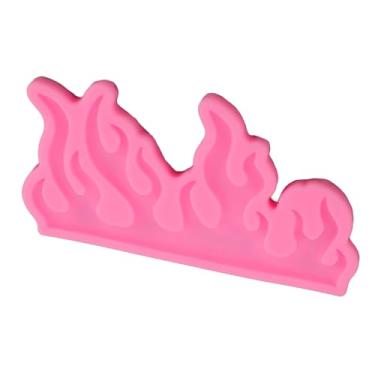 Imagem de KUIDAMOS Modelo de Silicone Fondant de Chama para Decoração de Bolos Com Excelentes Efeitos 3D para Aniversários e Casamentos