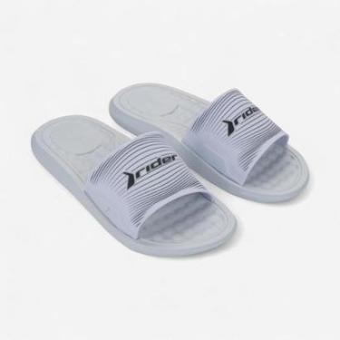 Imagem de Chinelo Slide Rider Step Masculino Branco-Masculino