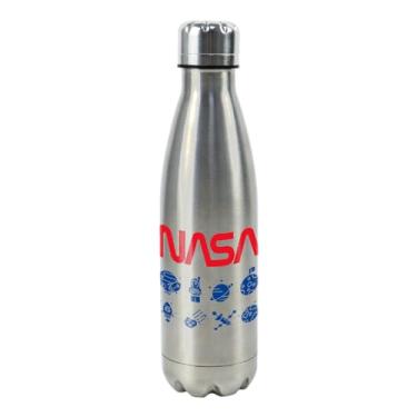 Imagem de Garrafa Termica - Icons - Aço Inox - Parede Dupla - 500ml - Nasa - Full Fit