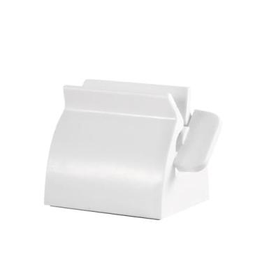 Imagem de Dispensador manual de pasta de dente para tubos, extrator portátil de banheiro, branco