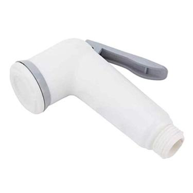 Imagem de Kit de pulverizador de bidê de fraldas de vaso sanitário portátil torneira de bidê de mão para banheiro banho ABS pulverizador de chuveiro de mão para animais de estimação