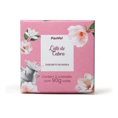 Imagem de Kit Sabonetes Em Barra Panvel Leite De Cabra 2 Unidades - 90g Cada