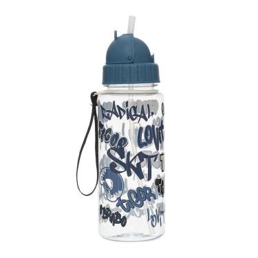 Imagem de Garrafa Com Canudo Tigor T Tigre Street Azul-Masculino