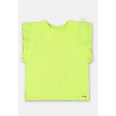 Imagem de Blusa Manga Curta Básica Infantil Up Baby-Feminino