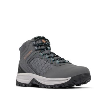 Imagem de Columbia Bota masculina impermeável Transverse Hike, Cinza escuro/Cloudburst, 13 Wide