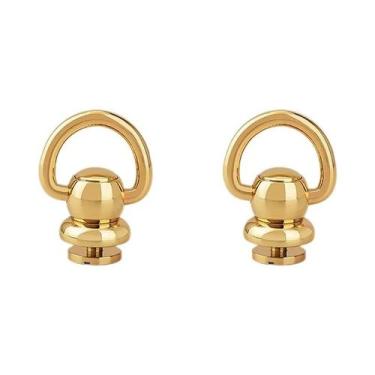 Imagem de Rebite Giratório De Cabeça Redonda Com Anel De Puxar Para Artesanato E