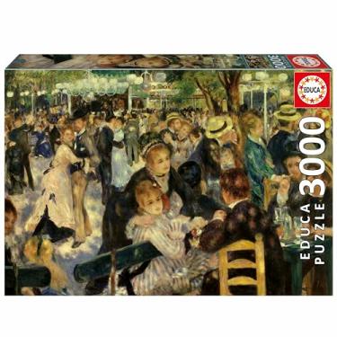 Imagem de Educa - Quebra-cabeça adulto de 3000 peças | Dance no EL Moulin. Inclui o serviço de peças perdidas enquanto durarem os estoques. Dimensões: 120 x 85 cm. A partir dos 14 anos (20311)