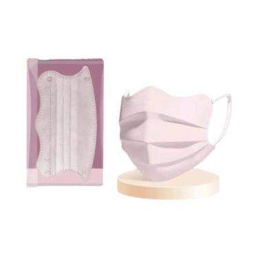 Imagem de Máscara Facial Descartável Em Forma De Borboleta De 3 Camadas Para Mul