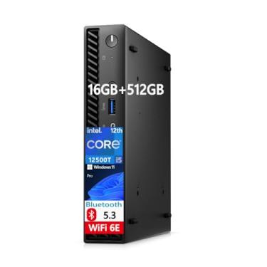 Imagem de Dell OptiPlex 7020 7000 MFF Intel i5-12500T (Beats Intel i7-11700T), 32GB DDR5 RAM, SSD NVMe de 1TB, WiFi 6E, DisplayPort, KB e mouse com fio, com USB 3.1 128GB, Windows 11Pro (gratuito), desktop