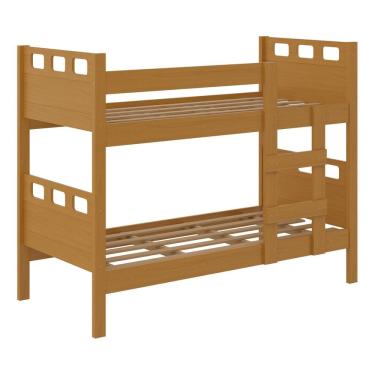 Imagem de Beliche Solteiro Vira Duas Camas 88x188 Mdf Denver Nature