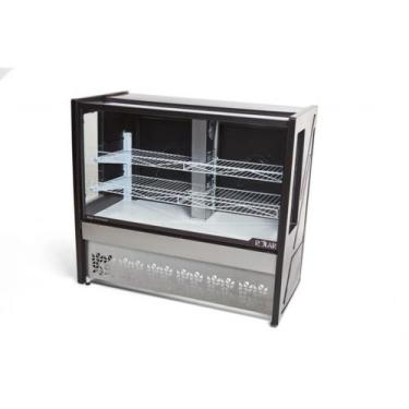 Imagem de Balcão Torta Polar 1,25M Preto Platinum PVRT 220v - Polar Refrigeração