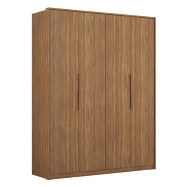 Imagem de Guarda Roupa Casal 4 Portas E 3 Gavetas Attore Amêndola Touch