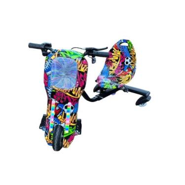 Imagem de Tricíclo Elétrico Drift 3 Rodas Infantil Triciclo Drift 250w Manual Po