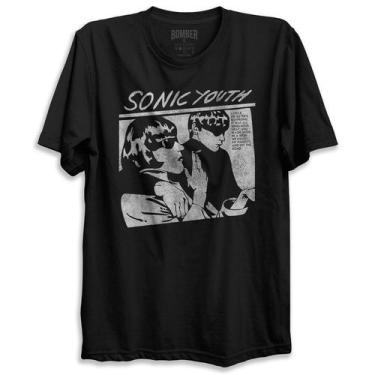 Imagem de Camiseta Preta Banda Sonic Youth Goo Bomber Rock Alternativo, P